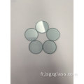 Disques de fenêtres en verre filtrant bleu d'isolation optique KG5
